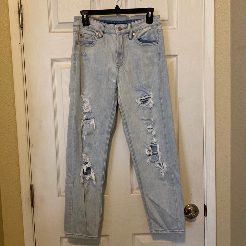 High Rise Mom Jeans